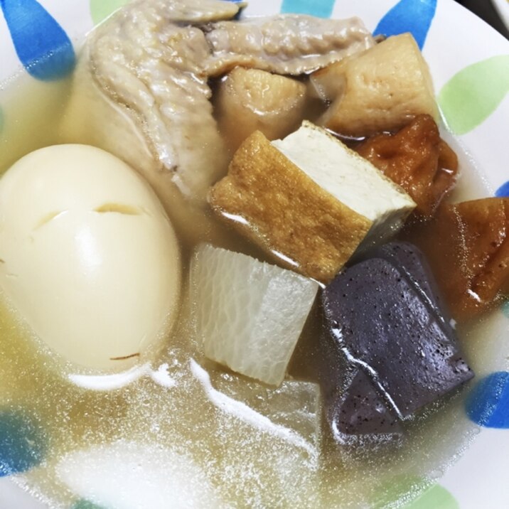 簡単 手羽先で塩おでん レシピ 作り方 By 猫米 楽天レシピ